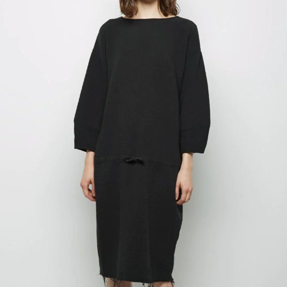 Black Crane Quilted Dress - Picture 10 of 10